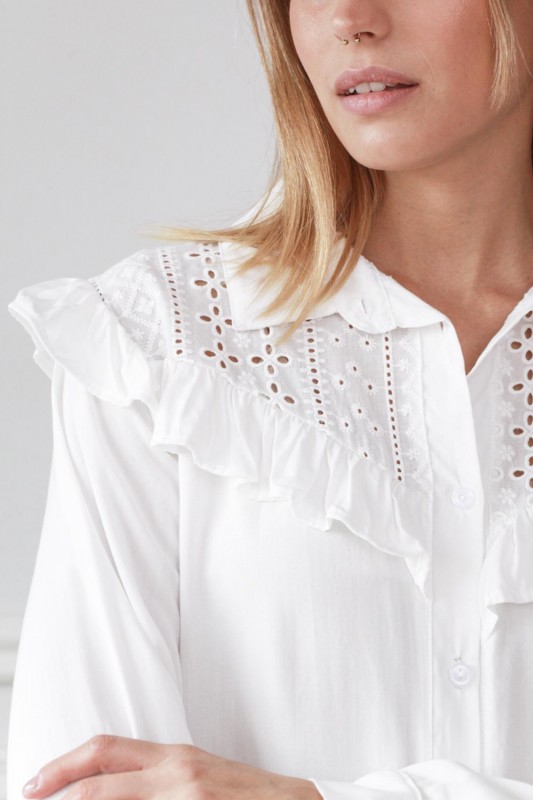 Camisas con broderie hot sale